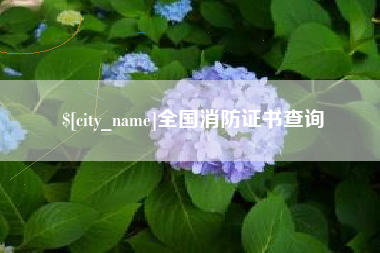 巴音郭楞全国消防证书查询