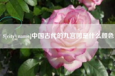 巴音郭楞中国古代的九宫图是什么颜色
