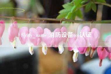 巴音郭楞消防设备ccc认证
