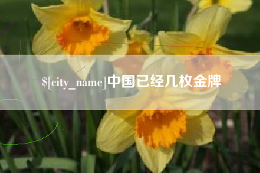 巴音郭楞中国已经几枚金牌