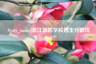 巴音郭楞浙江消防学校招生分数线