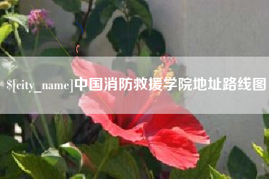 巴音郭楞中国消防救援学院地址路线图