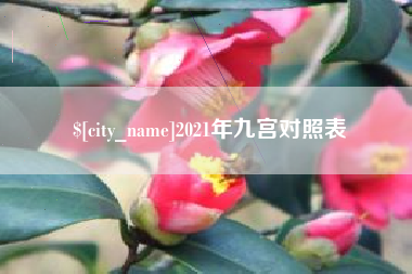 巴音郭楞2021年九宫对照表