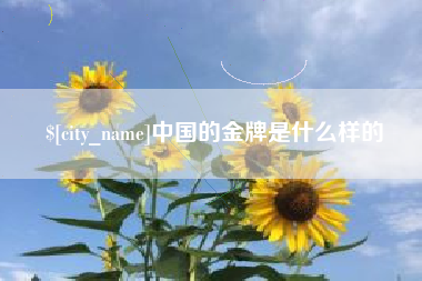 巴音郭楞中国的金牌是什么样的