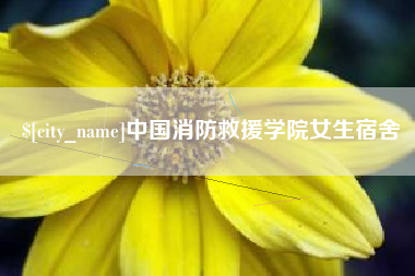 巴音郭楞中国消防救援学院女生宿舍