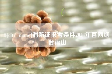 巴音郭楞消防证报考条件2024年官网烟台福山