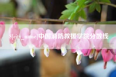 巴音郭楞中国消防救援学院分数线